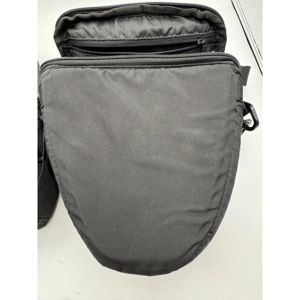 Lowepro Edit 100 Camera Bag and Holster Case Set Black Nylon Padded Shoulder Bag